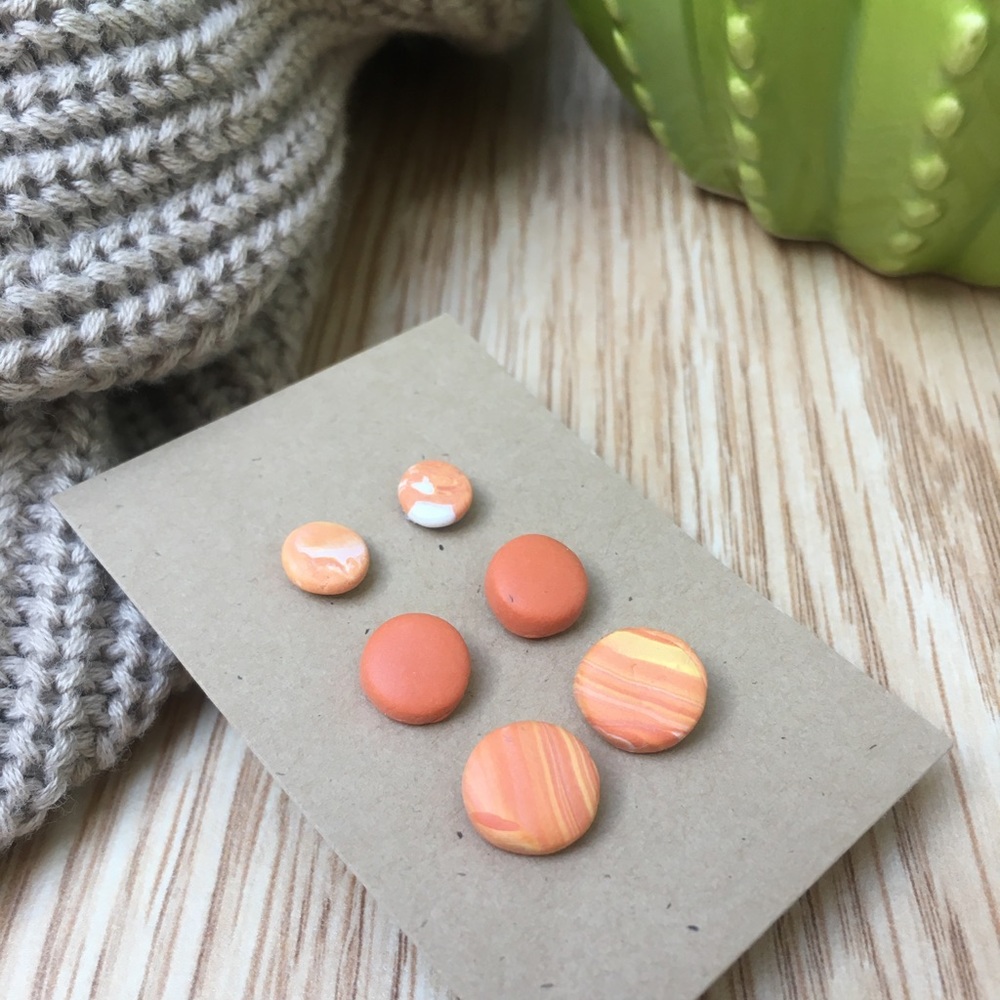 Handmade Clay Earrings